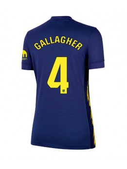 Atletico Madrid Conor Gallagher #4 Replika Borta Kläder Dam 2025-26 Kortärmad